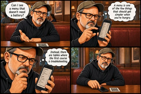 Can I See a Menu That Doesn’t Need a Battery?