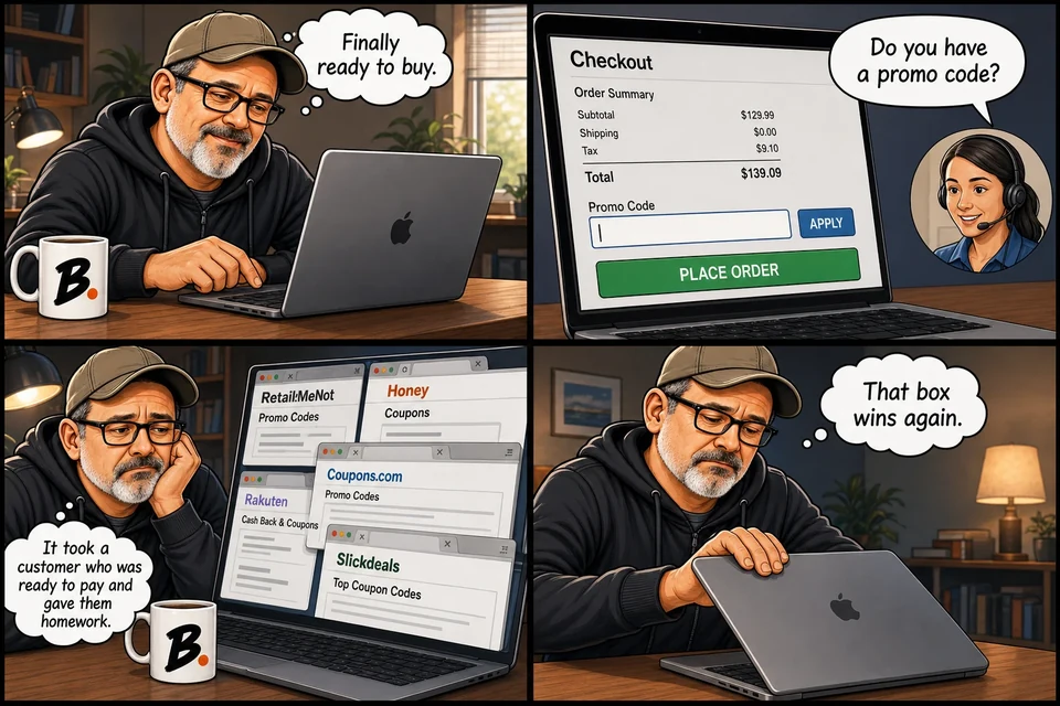 I Was Ready to Pay Until You Mentioned a Promo Code