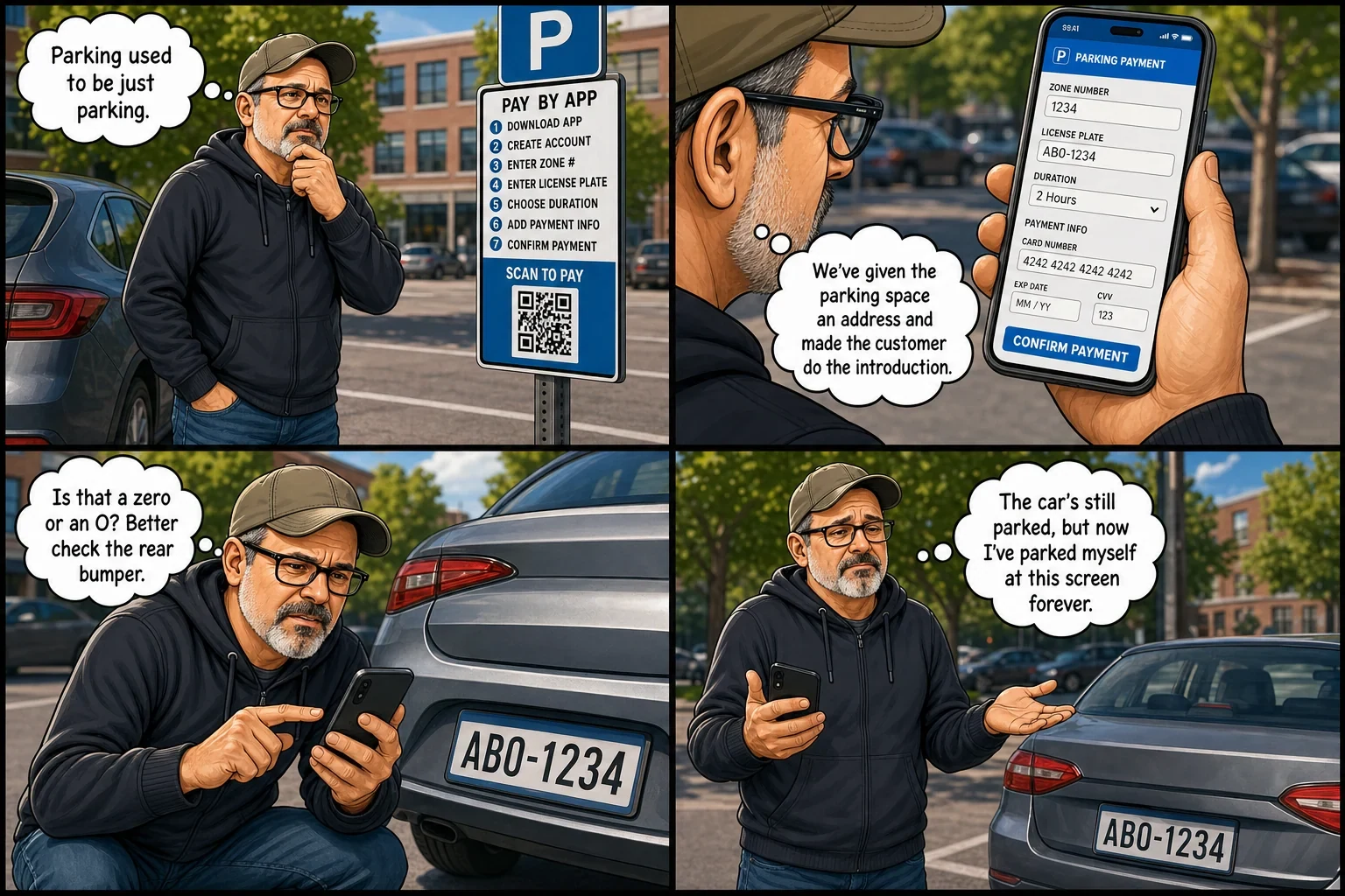 The Car Is Parked. Now I Have to Register Its Whereabouts.
