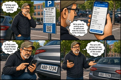 The Car Is Parked. Now I Have to Register Its Whereabouts.