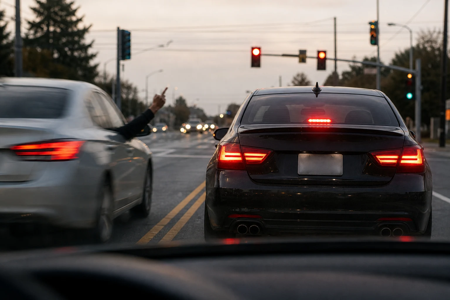 Congratulations, You Beat Me to the Red Light
