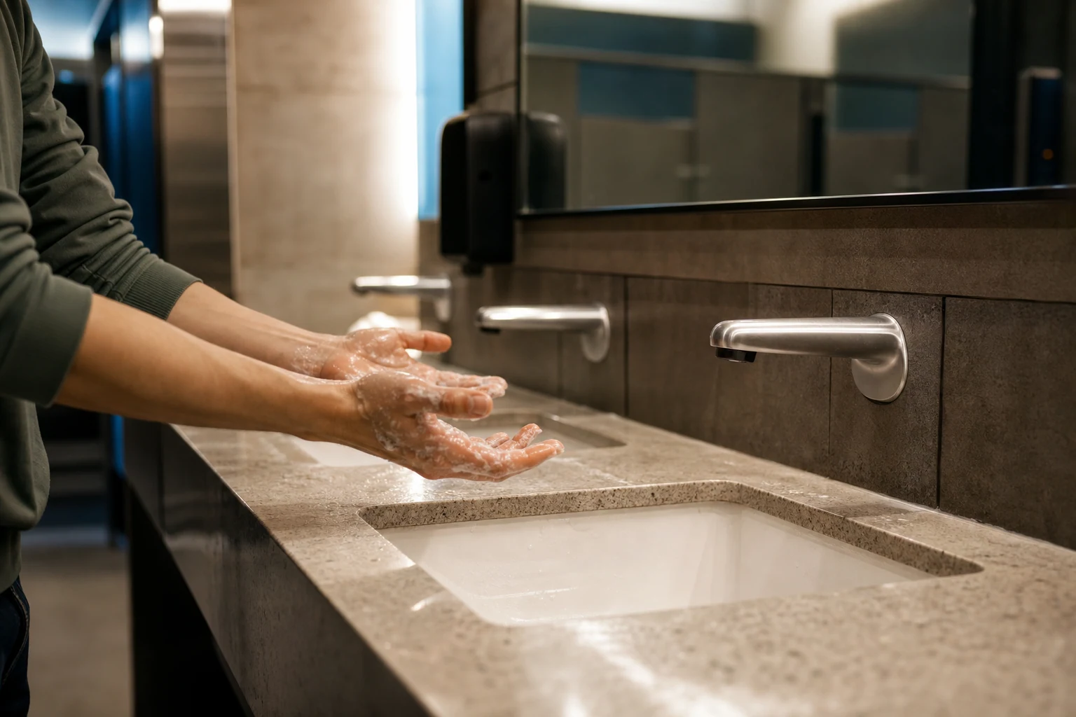 The Bathroom Faucet Has Water. It Just Needs to Be Convinced.