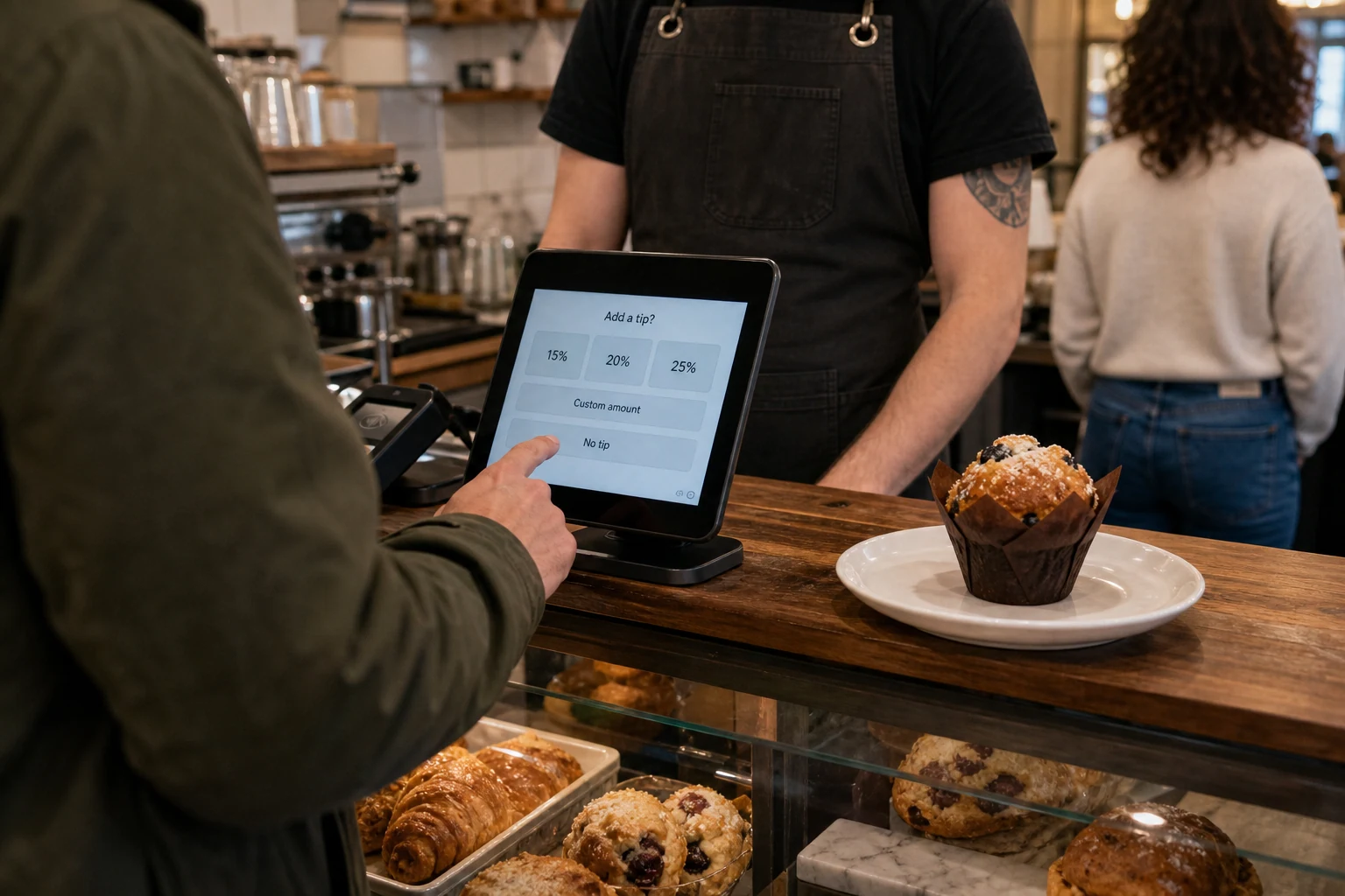 I Just Wanted the Muffin. Now the Screen Wants a Decision.