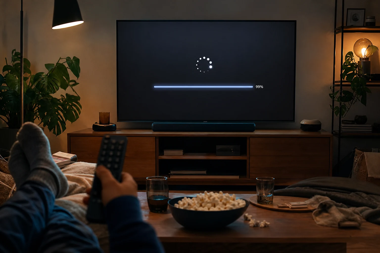 The TV Has an Update. The Show Can Wait.