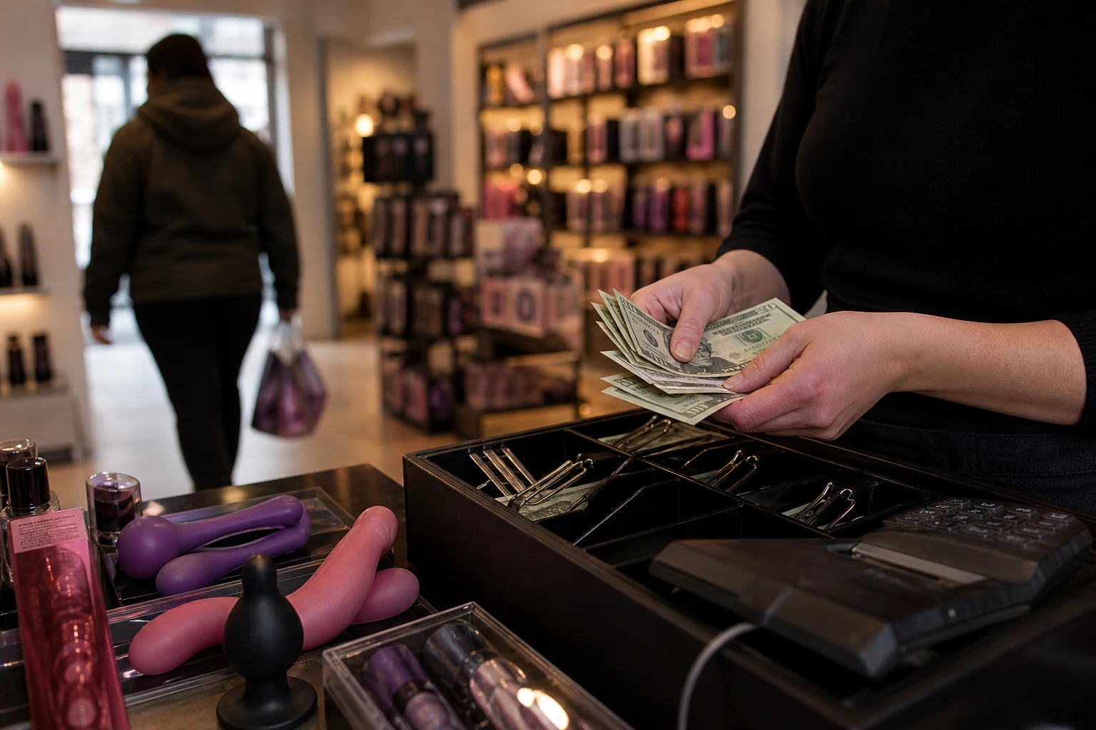 The Cashier Was Still Counting. The Merchandise Was Already Gone.