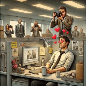 Blog post about the concept of "Work Besties" and its impact on professional behavior in office settings.